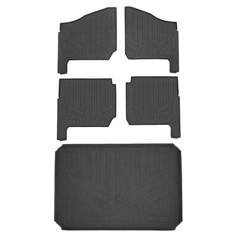 Smartliner UTV Rugged Rubber Floor Liners Polaris Ranger 1000 / Crew 1000 2019-2025