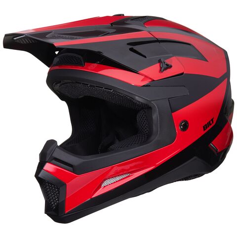BILT AX-1 Helmet Black/Red / XL [Blemished - Very Good]