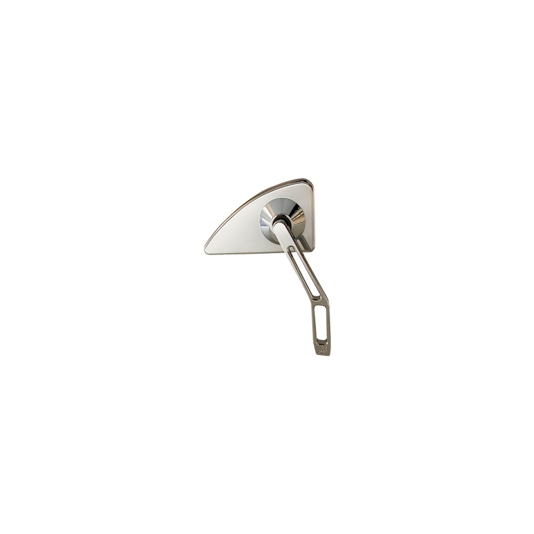 Pro-One Mini Tear Drop Billet Mirror With V2 Cut Out Stem