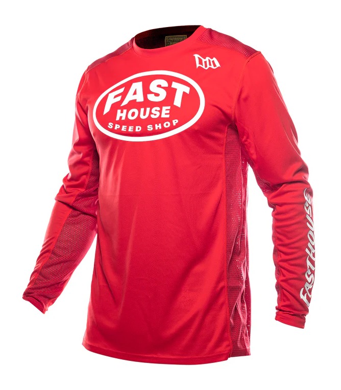 FastHouse GRNDHS RAMBL LS JRSY RED 3X