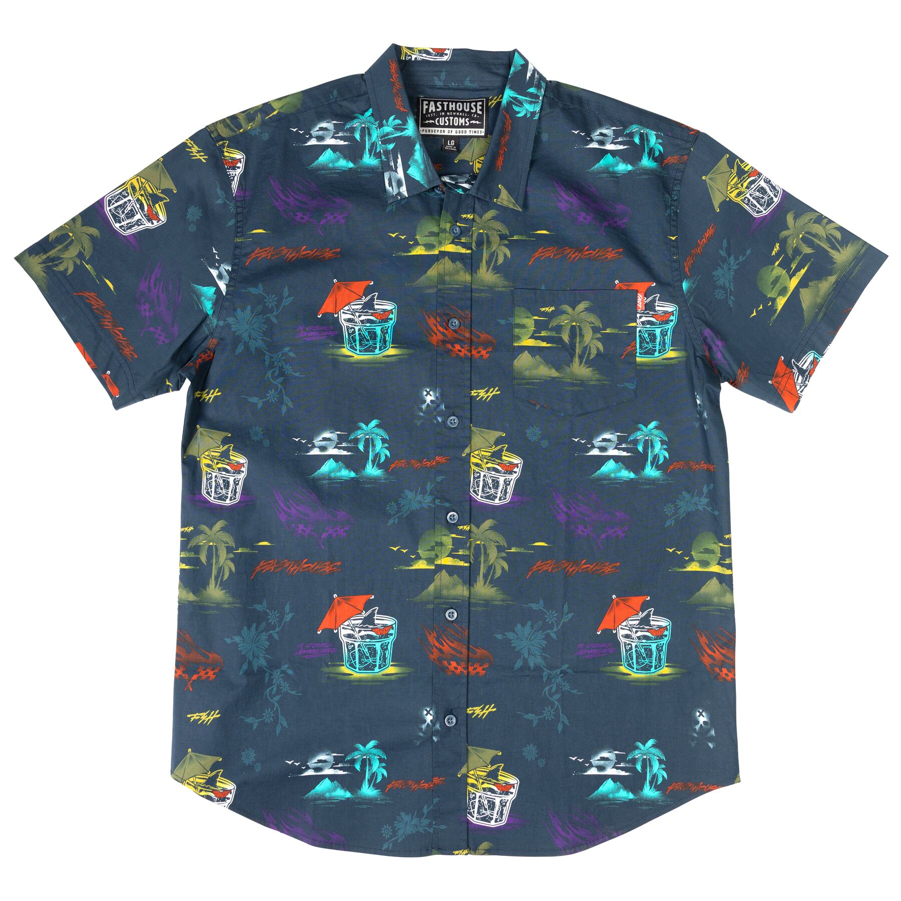Fasthouse Hideout Button Down Shirt