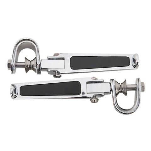 Trackside Universal Highway Pegs Chrome [Open Box]