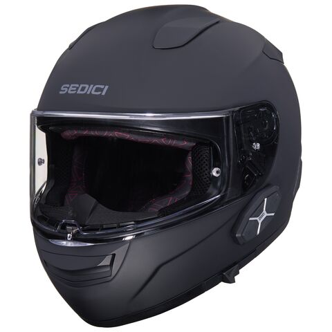 Sedici Strada 3 Parlare Helmet Matte Black / 2XL [Incomplete]