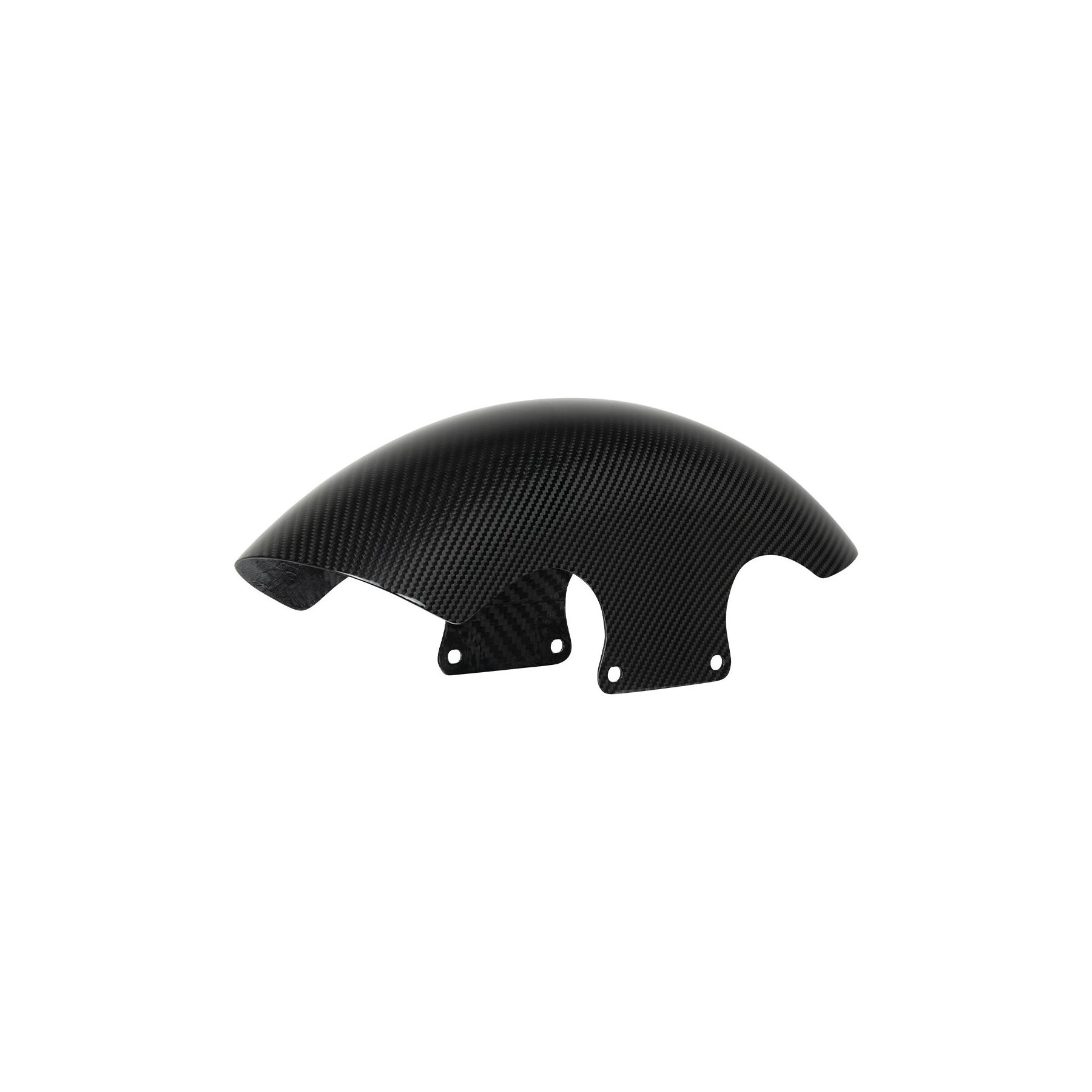 HogWorkz 100 Carbon Fiber Chopped Front Fender For Harley FLHX / FLTRX