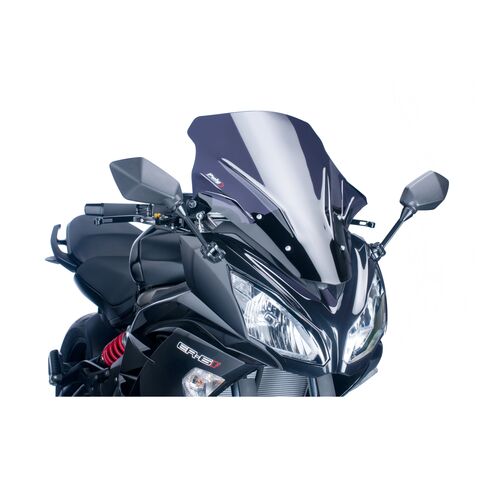 Puig Touring Windscreen Kawasaki Ninja 650 2012-2016 Dark Smoke [Blemished - Very Good]