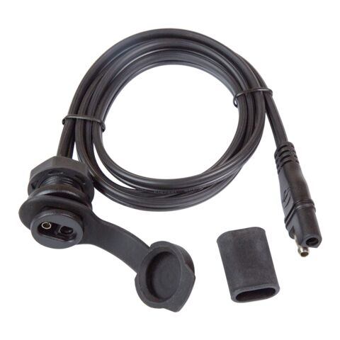 TecMate Weatherproof SAE 18 mm Panel Mount Socket