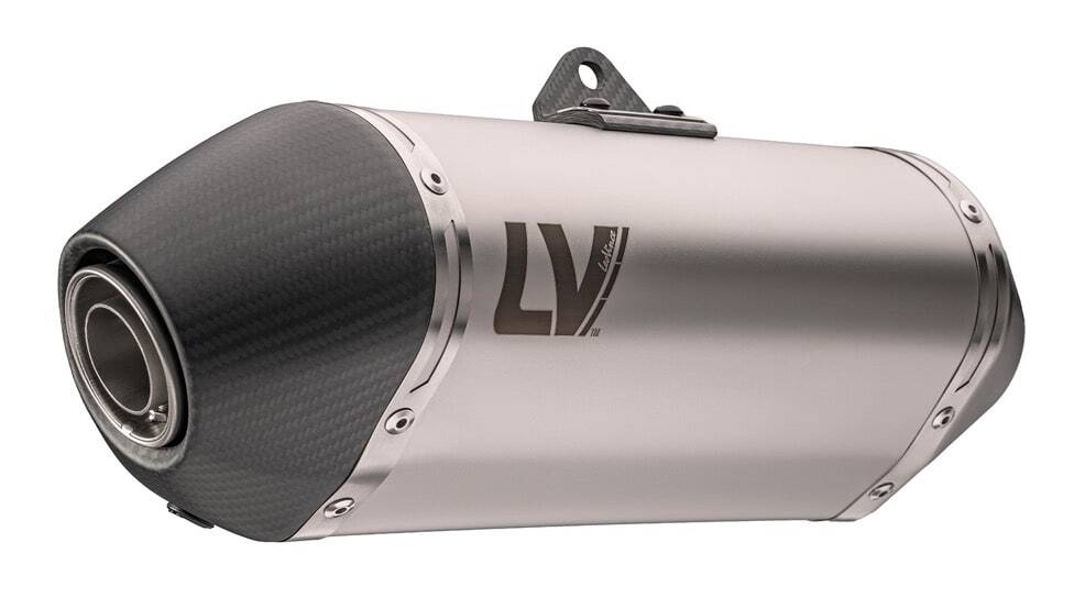 LeoVince LV-14 R Slip-On Exhaust CFMOTO Ibex 450 2025 - RevZilla