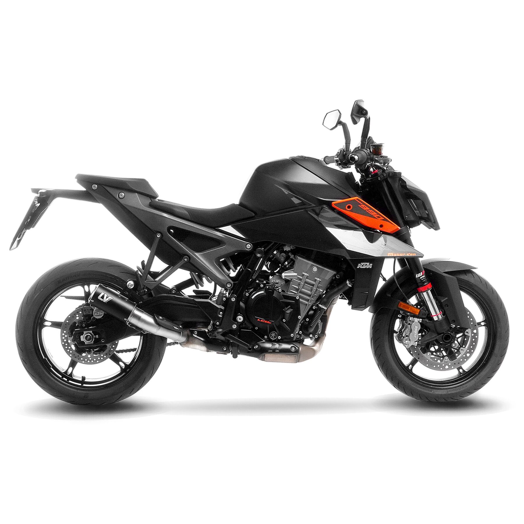 LeoVince LV Corsa S Slip-On Exhaust KTM 990 Duke / R 2024-2025