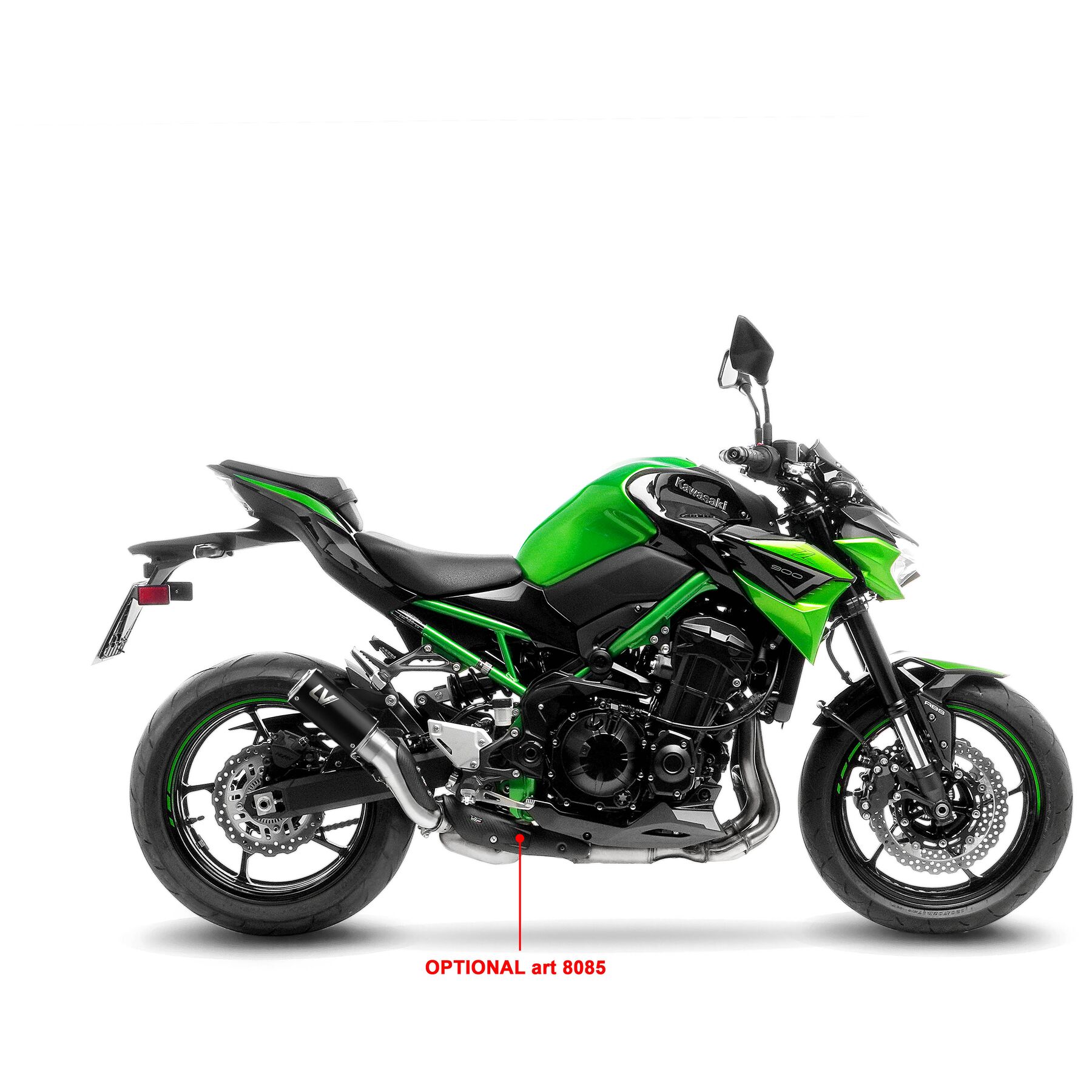 LeoVince LV Corsa S Slip-On Exhaust Kawasaki Z900 2017-2024