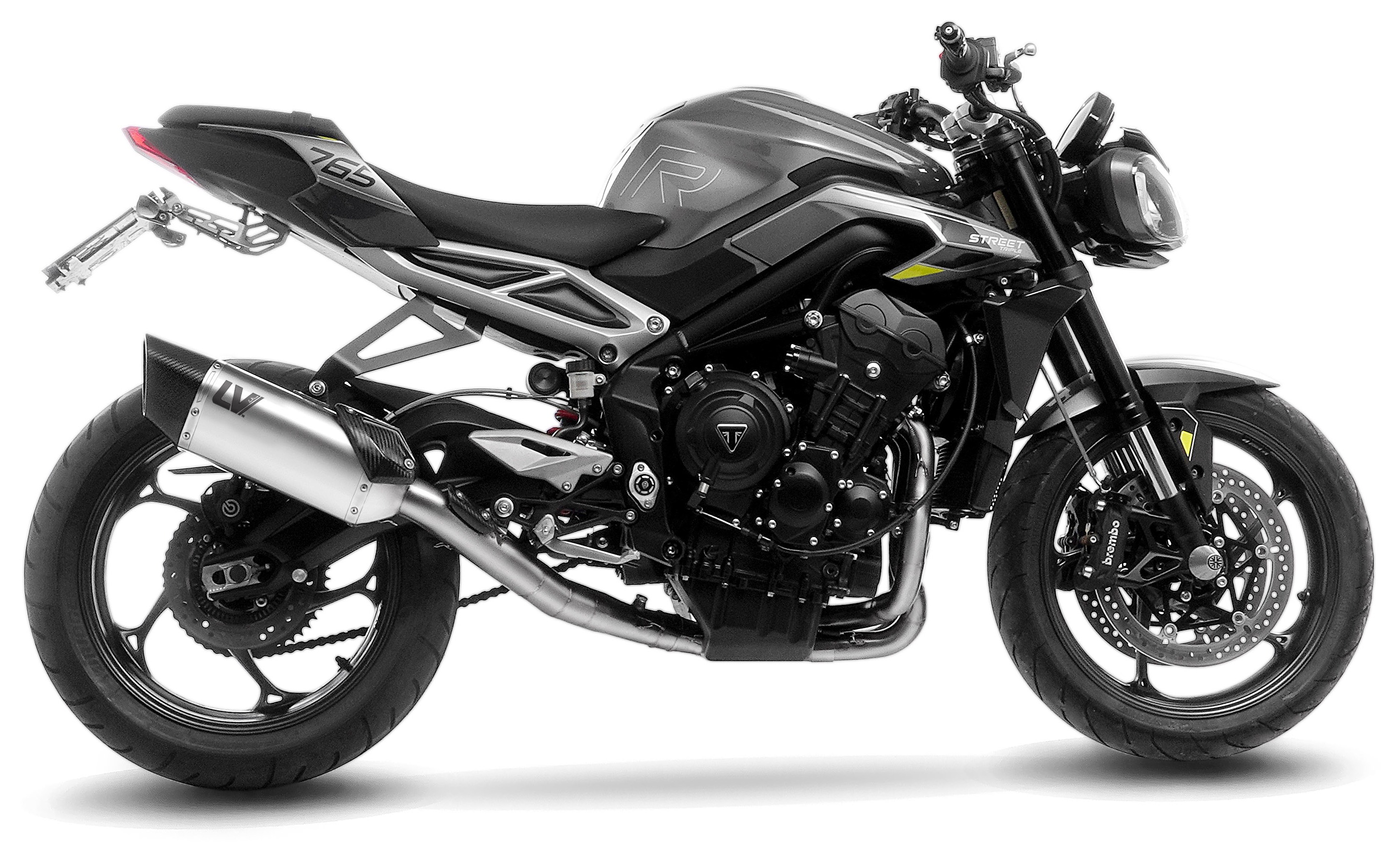LeoVince Exhaust Bracket Triumph Street Triple 765 R / RS 2024
