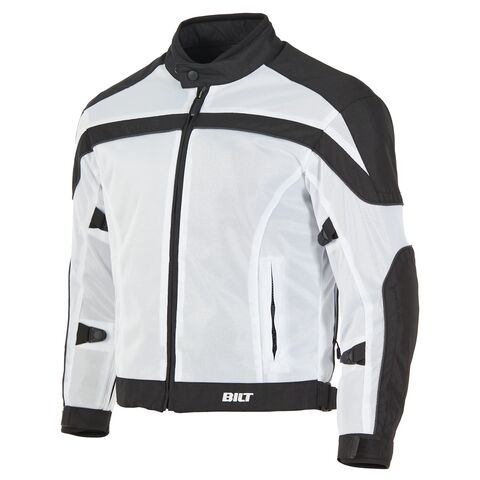 BILT Techno 2 Jacket White/Black / MD [Open Box]