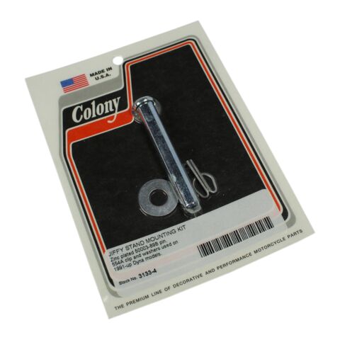 Colony Jiffy Stand Mounting Kit For Harley Dyna 1999-2017