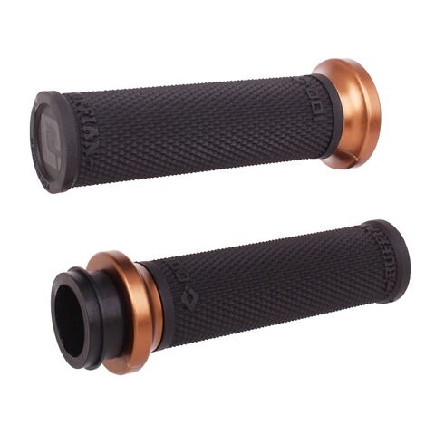 ODI Lock On Ruffian Grips For Harley