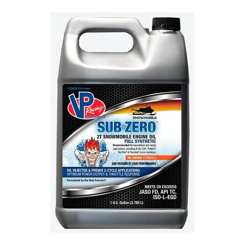 VP Racing Sub-Zero Two Stroke Synthetic Snowmobile Oil