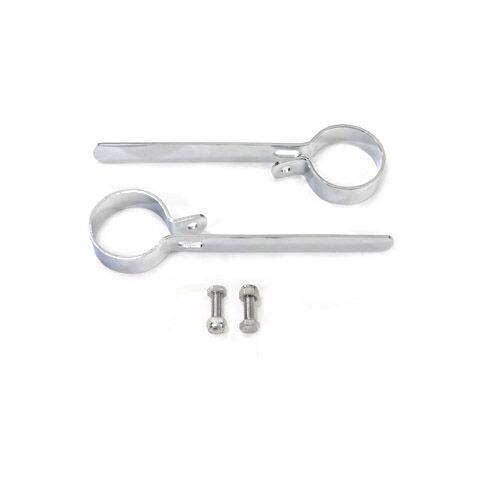 V-Twin Mfg. 2" Exhaust Hanger Clamp Set