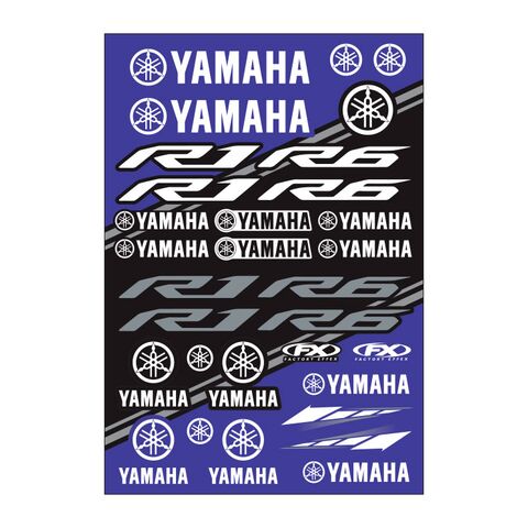 Factory Effex Yamaha Sticker Sheet