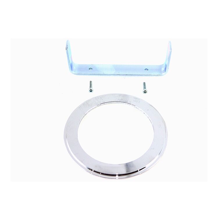 V-Twin Mfg. Speedometer Adapter Ring Kit Chrome [Open Box]