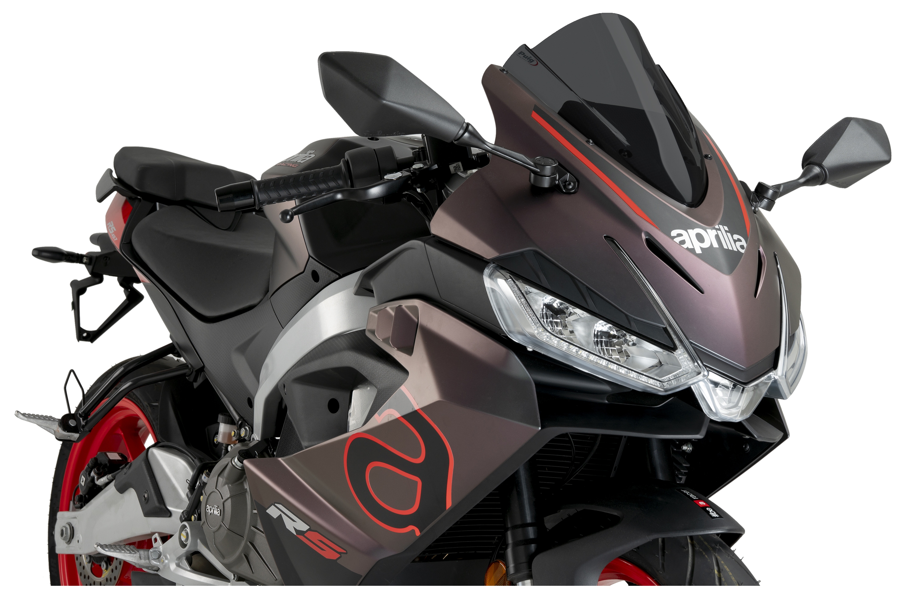リアリティチェック　16P ABS 8月31日更新 Puig Z-Racing Windscreen Aprilia RS 457 2024-2026 - RevZilla