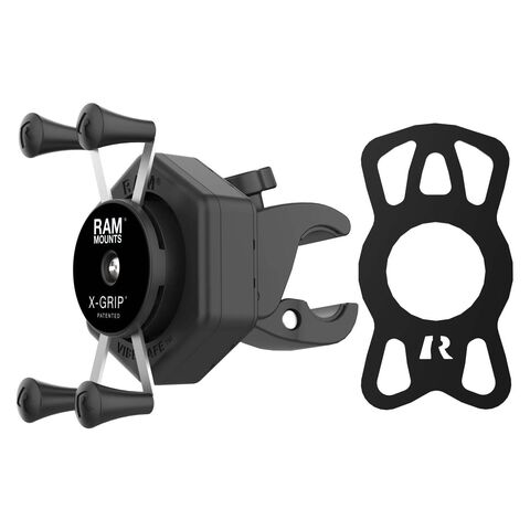 RAM Mounts X-Grip Phone Mount with Vibe Safe and Small Tough Claw [Previously Installed]