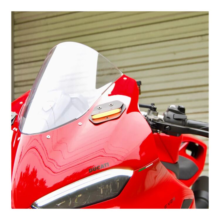 New Rage Cycles LED Mirror Block Off Turn Signals Ducati Panigale V2 / Streetfighter V2 2025