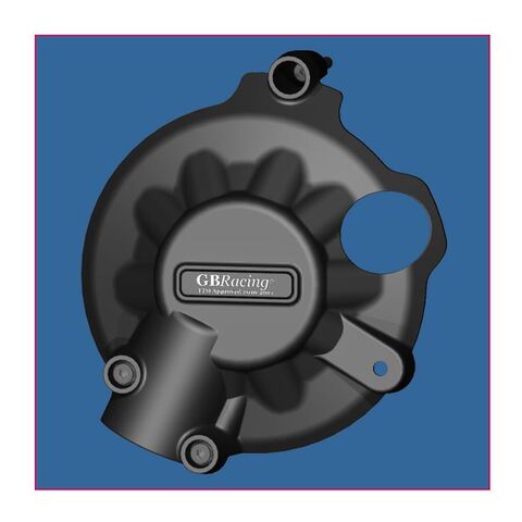 GB Racing Clutch Cover Yamaha R1 2007-2008 Black [Previously Installed]