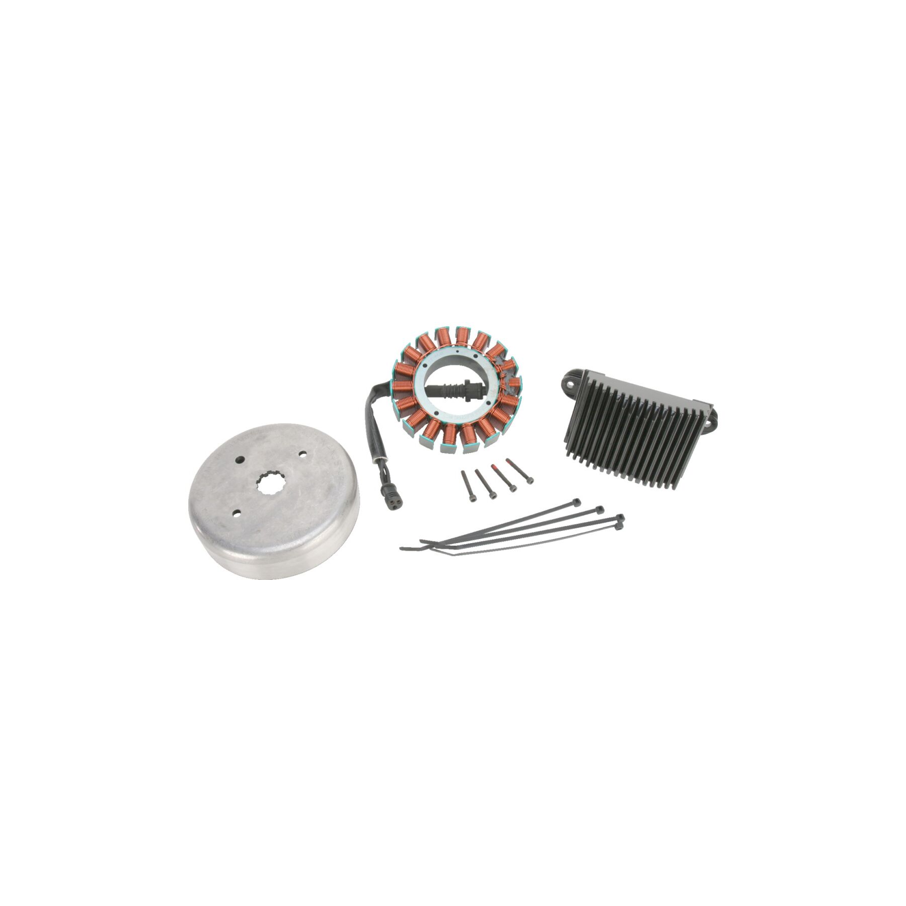 Cycle Electric 3-Phase 50 A Charging Kit For Harley Touring 2006