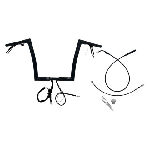 Fat Baggers Inc. 1 1/4" Wired Flat Top Handlebar Kit For Harley FLTRX 2023-2026