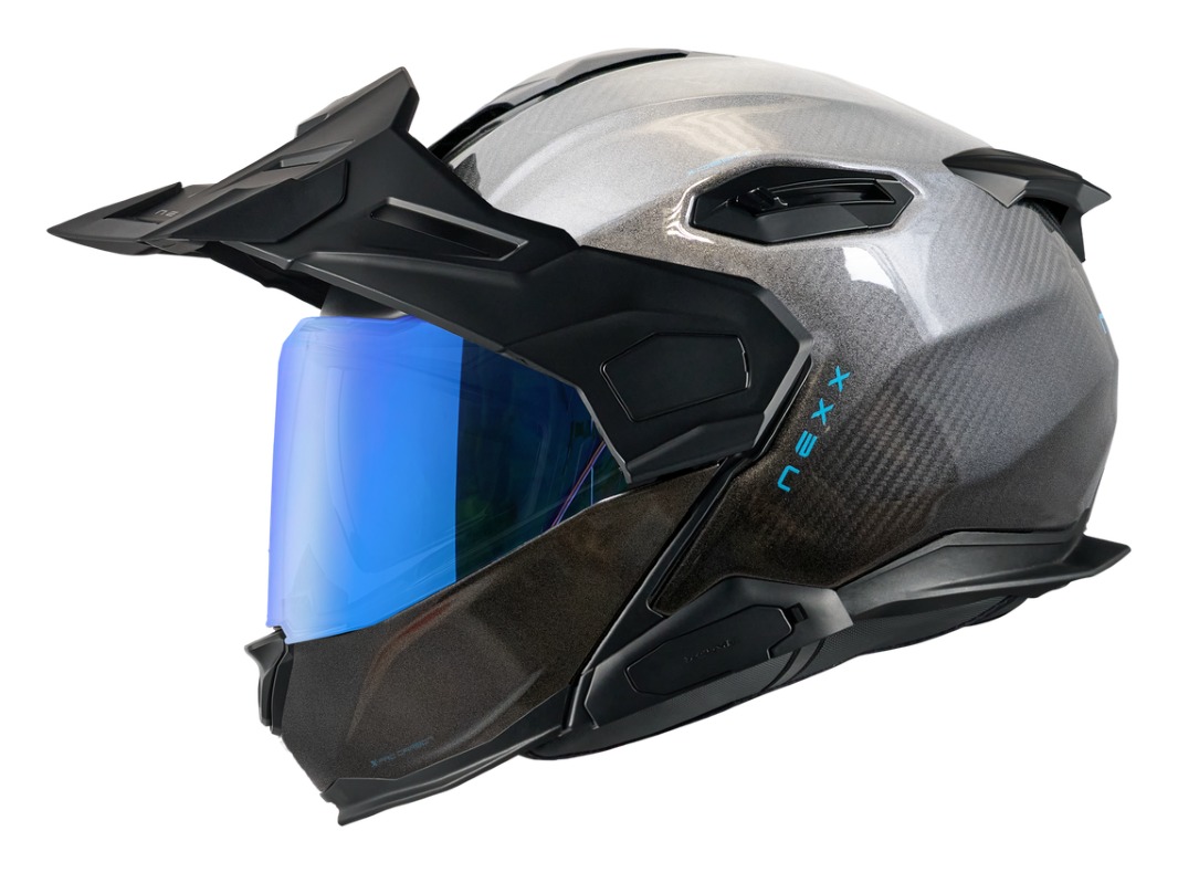 カバ Nexx X.LifeCountry Zero Pro Carbon Glaze Edition Helmet - RevZilla