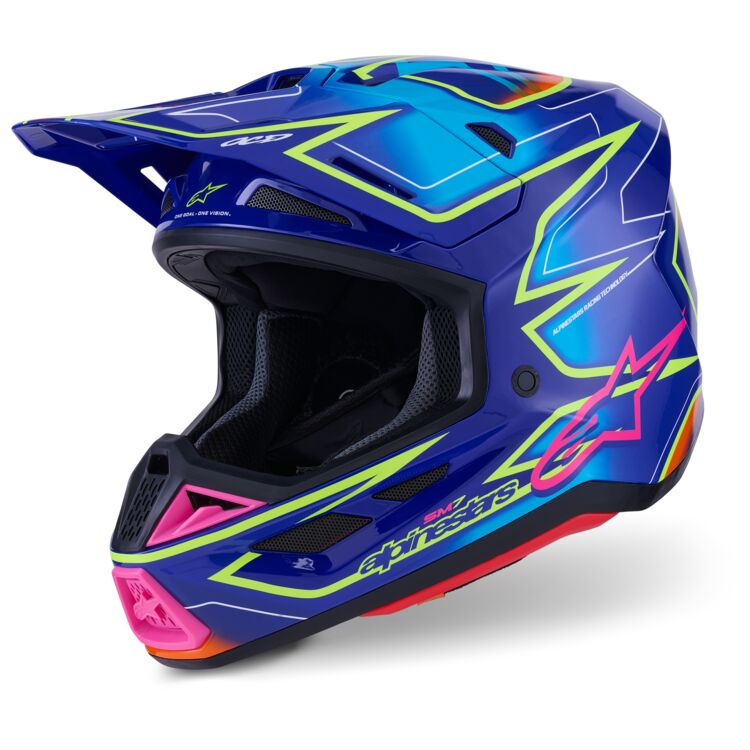 Blue/Pink/Yellow Fluo