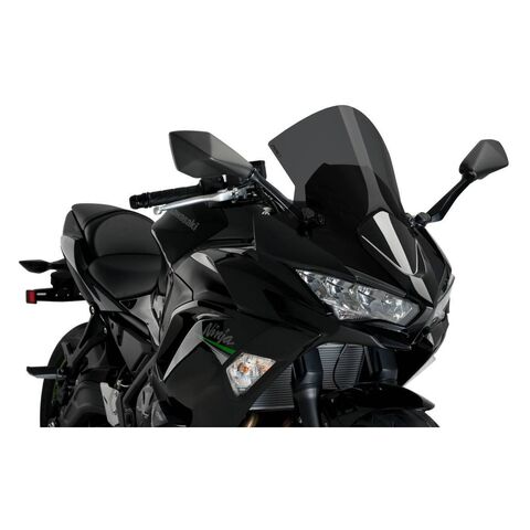 Puig R-Racer Windscreen Kawasaki Ninja 650 2020-2025 Dark Smoke [Open Box]