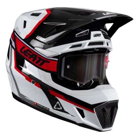 Leatt Moto 7.5 V26 Helmet w/ Velocity 4.5 Goggles