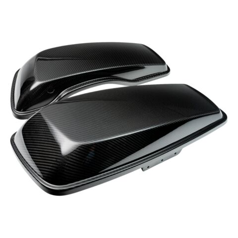 SlyFox Performance Carbon Fiber Saddlebag Lids For Harley Touring