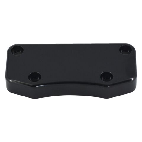 Wild 1 Smooth Riser Top Clamp With Exposed Mount Holes For Harley