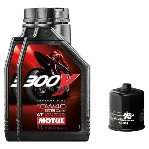 Motul Oil Change Kit Kawasaki Ninja 650 / Versys 650 / Vulcan S VN650 2006-2025 