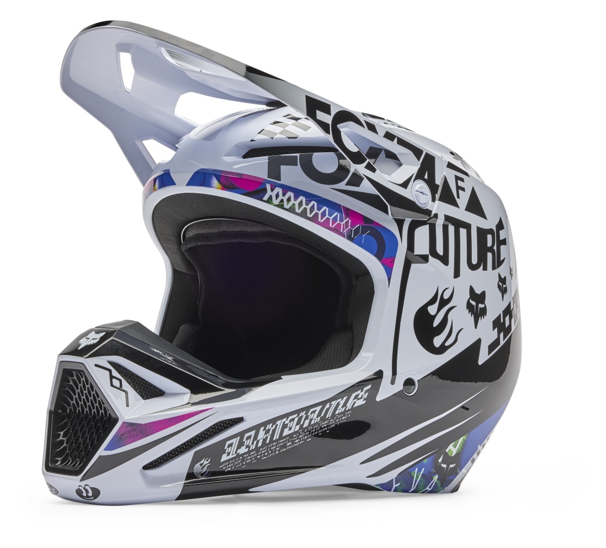 Fox Racing V1 Image Cosmo Helmet - RevZilla