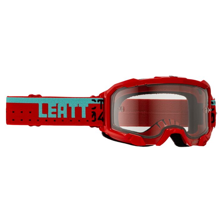 Teal/Red/Clear 83%