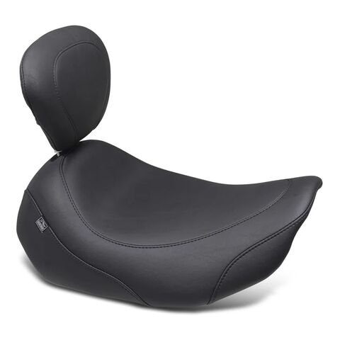 Mustang Wide Tripper Smooth Solo Seat For Harley FLHX / FLTRX 2023-2026