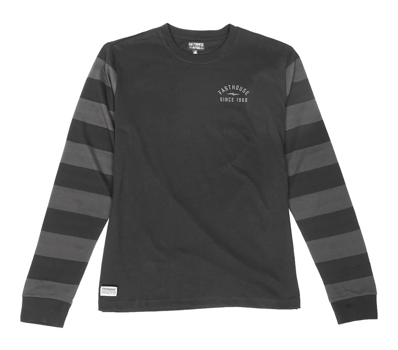 Fasthouse Blackout Yarn Dye Long Sleeve T-Shirt XXXL