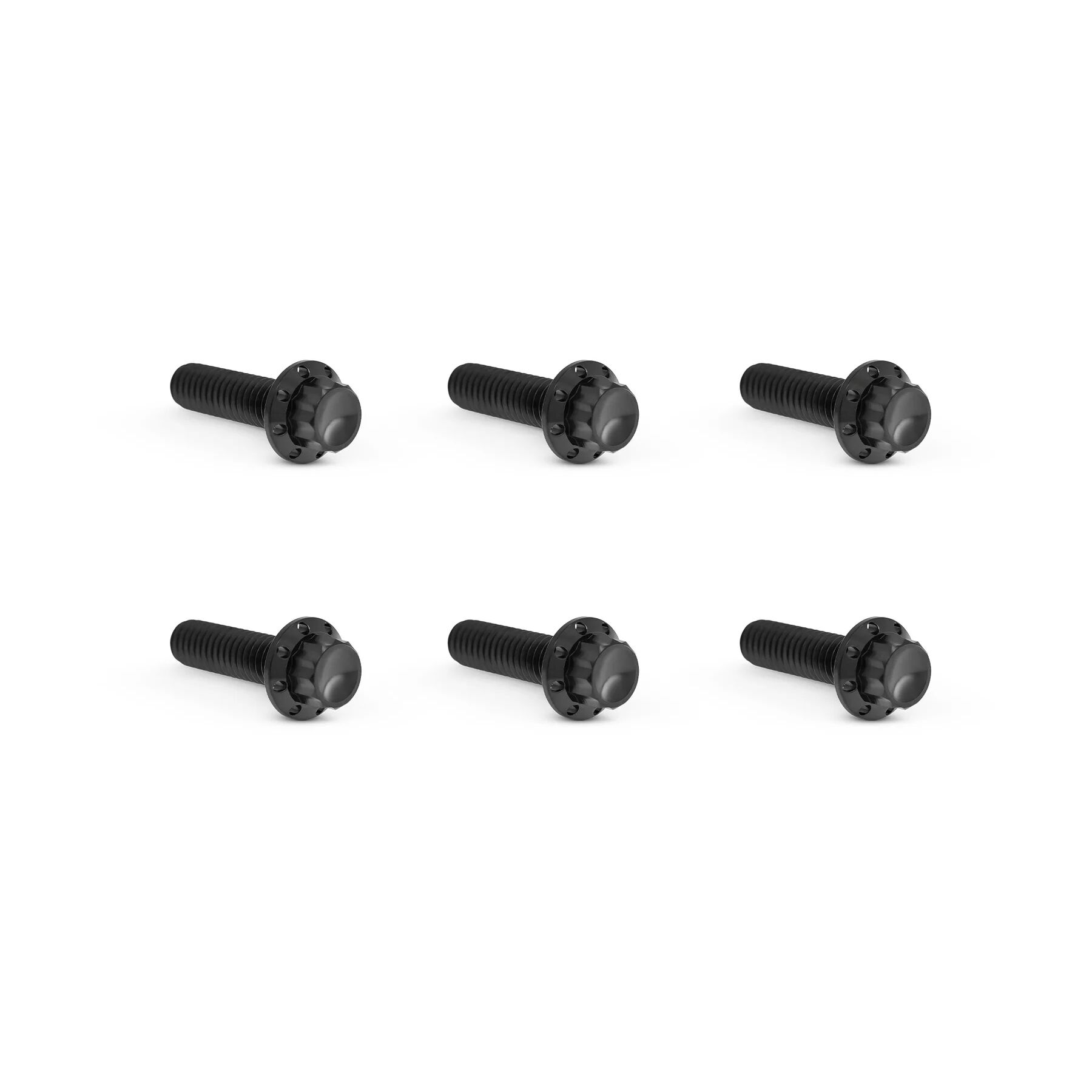 Arlen Ness 12-Point Titanium Transmission Top Cover Bolt Kit For Harle
