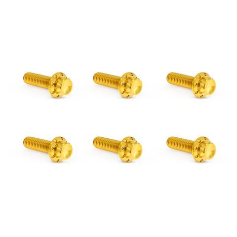Arlen Ness 12-Point Titanium Transmission Top Cover Bolt Kit For Harley