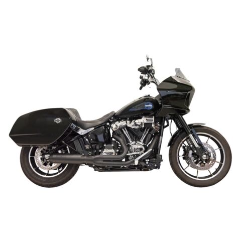 Bassani Road Rage III 2-Into-1 Exhaust With Superbike Muffler For Harley FLSB / FXLRST 2018-2024