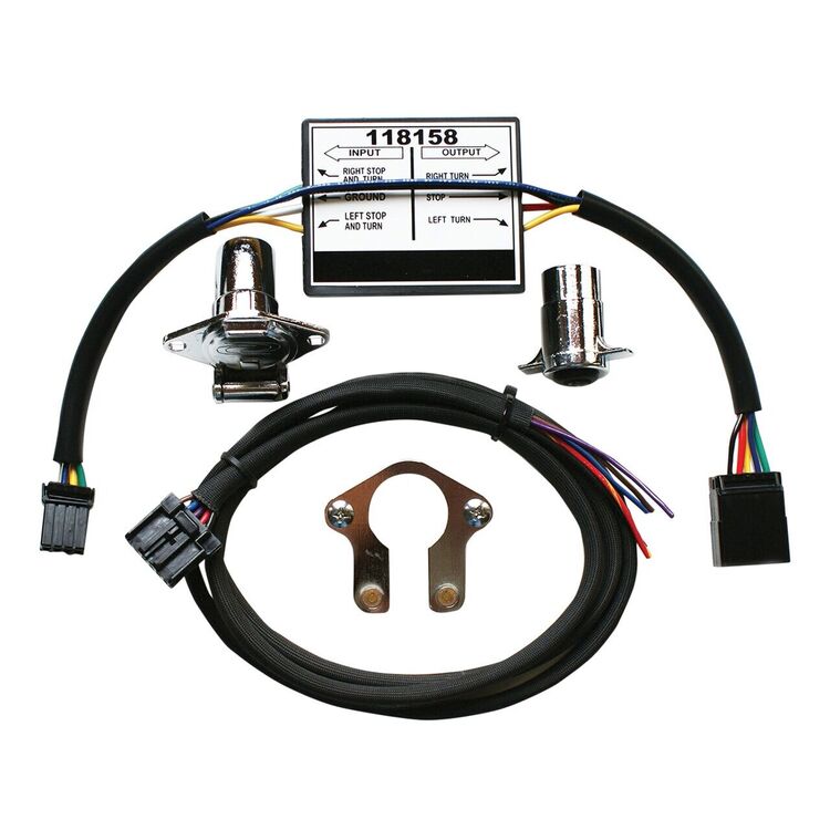 Khrome Werks 4 To 5 Wire Trailer Converter For Harley Touring 2014-2020 [Open Box]