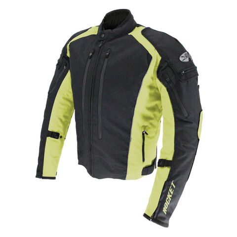 Joe Rocket Turbulent Jacket Black/Hi-Viz / XL [Blemished - Very Good]