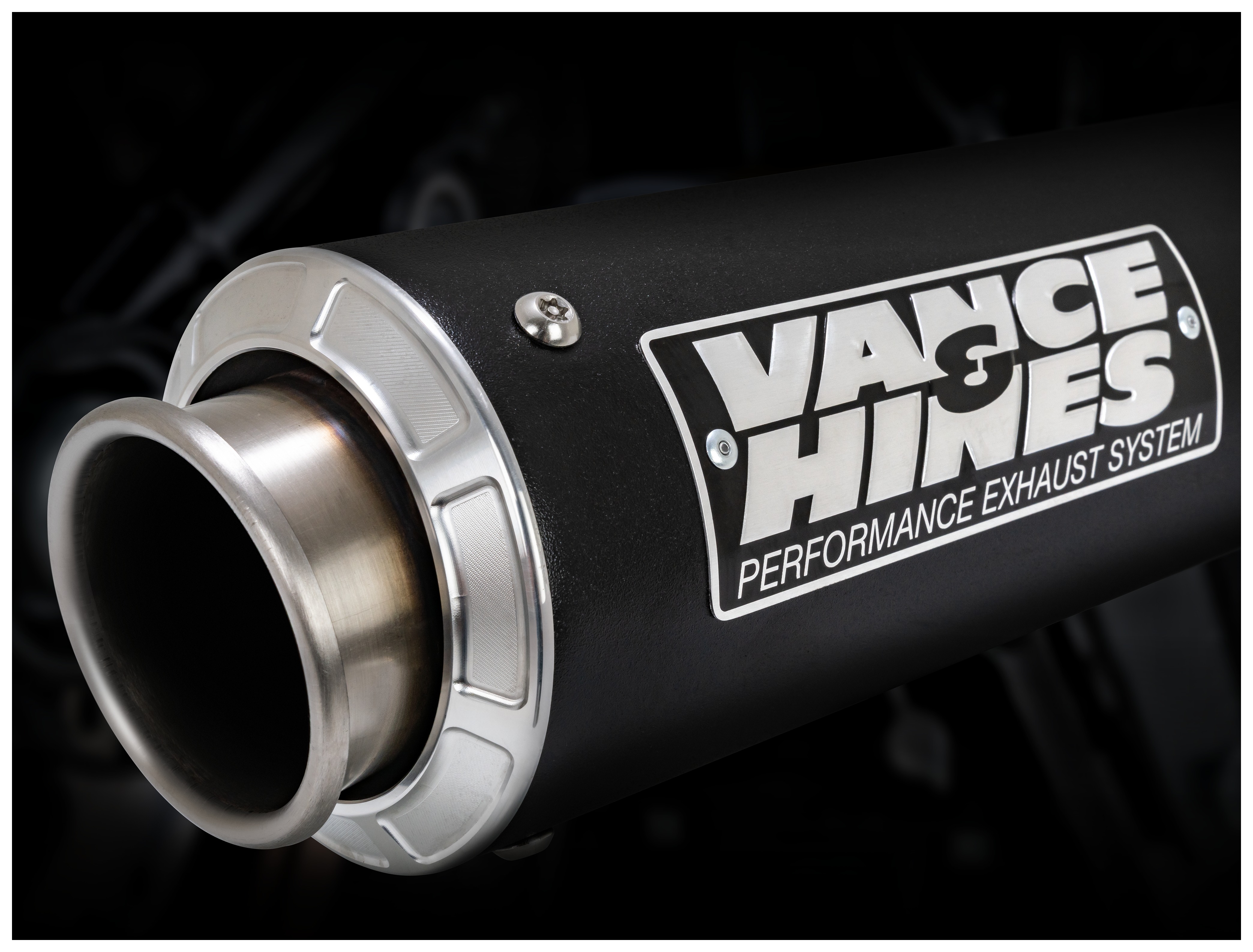 Vance & Hines Supersport Slip-On Muffler For Harley Softail