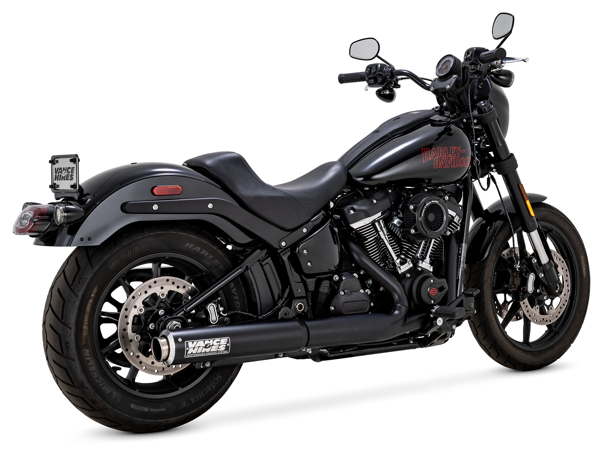 Vance & Hines Supersport Slip-On Muffler For Harley Softail