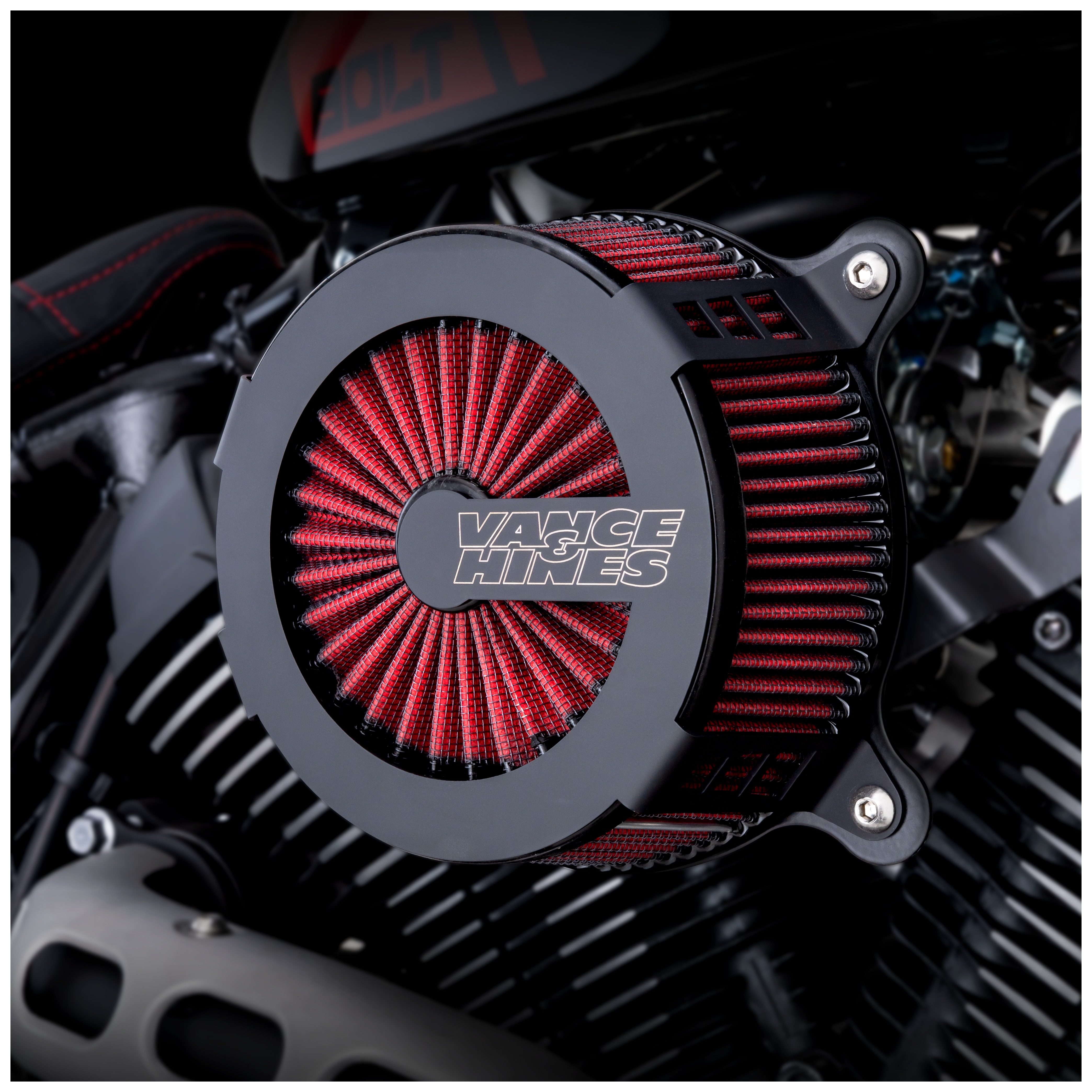 Vance & Hines VO2 Cage Fighter Air Cleaner Kit Yamaha Bolt 2014