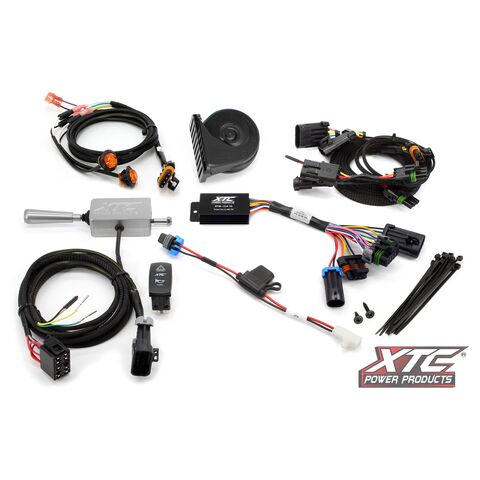 XTC Power Products Self-Canceling Turn Signal Kit w/Billet Lever Can-Am Maverick R 2024-2025
