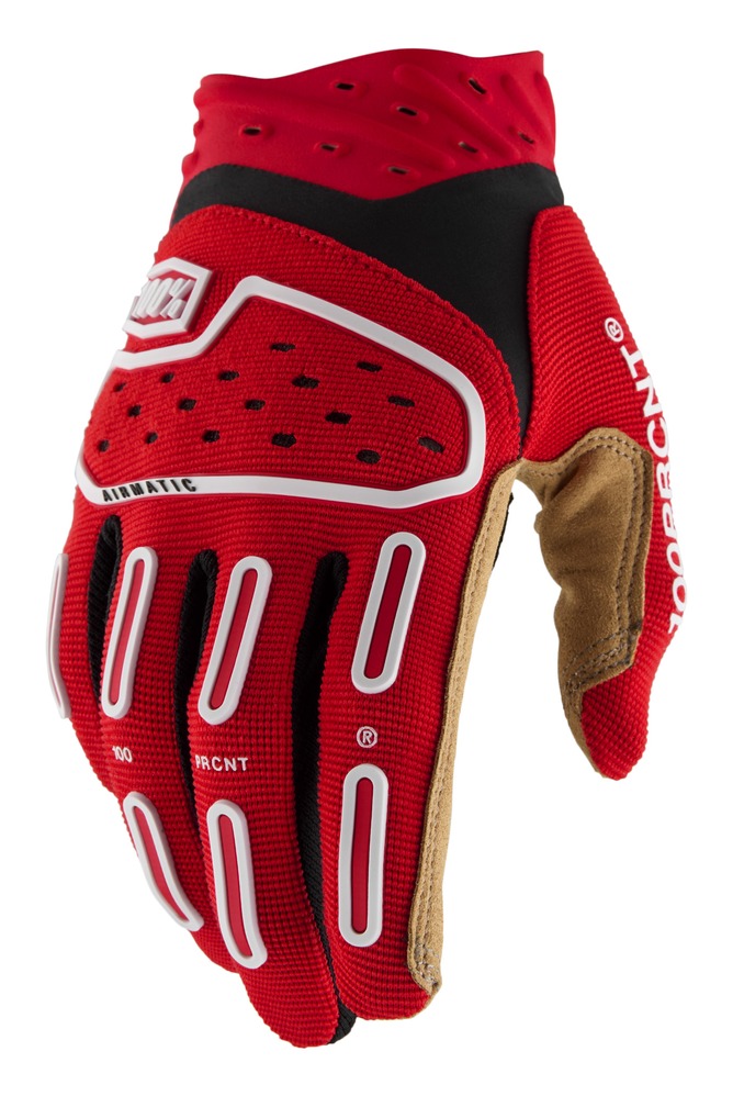100% AIRMATIC 2 GLOVE RED/BLK M