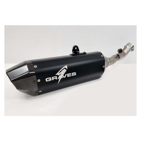 Graves Aluminum Slip-On Exhaust Honda CRF450L / RL / X 2019-2026