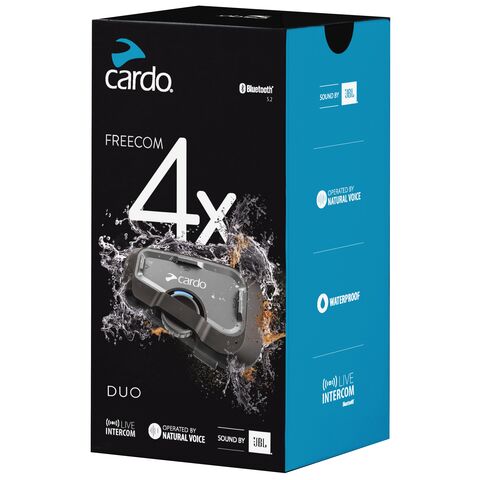 Cardo Freecom 4X Headset - Duo Pack [Incomplete]